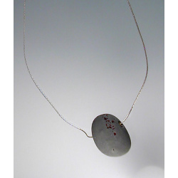 Polymer Pebble Chain Pendant
