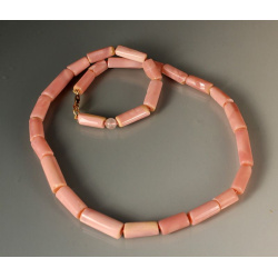 Peruvian Pink Opal Necklace