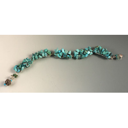 Turquoise Link Bracelet