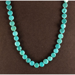 Turquoise Discs Necklace